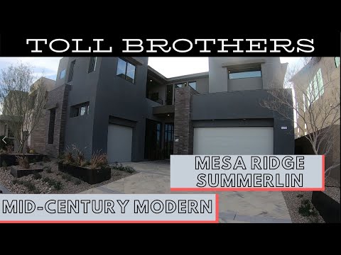 Mid-Century Modern | Mesa Ridge by Toll Brothers| Spring Plan | 3 Bd | 4 Baths | 4410 sqft  $895,995