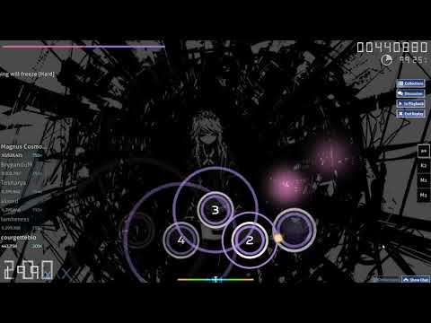 osu! gameplay - UNDEAD CORPORATION - Everything will freeze