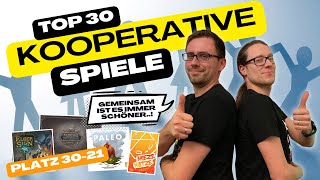 #Top30 - Kooperative Spiele (2025) - Plätze 30-21 | Teil 1 verspricht Titel die etwas gefallen sind