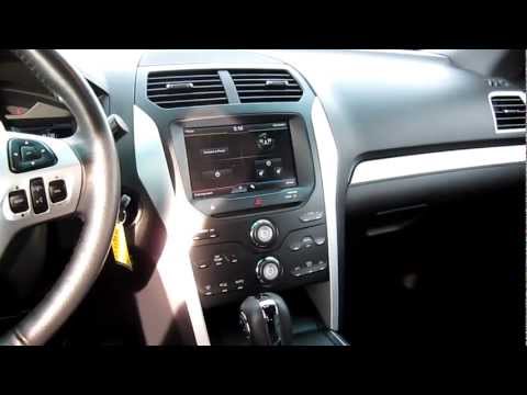 2013 Ford Explorer XLT 4WD, Crystal Black - Stock# 606627 - Interior