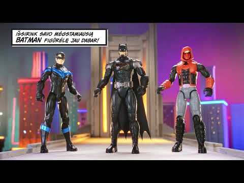 Spin Master BATMAN 12" figūrėlė, 6065137 video