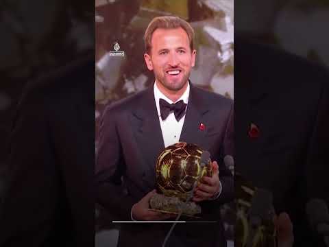 Harry Kane wins Ballon d’Or, ending England’s 25-year wait | AJ #shorts