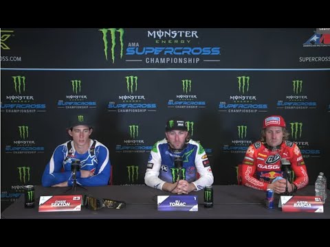 Monster Energy Supercross: Press Conference Round 12 - Glendale