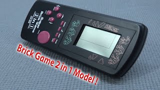 The Super BrickGame 2 in 1 Handheld    Let's Go Back In Time