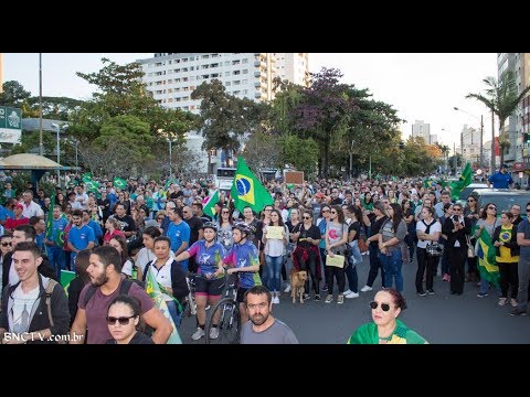 Manifestação em Tubarão, SC