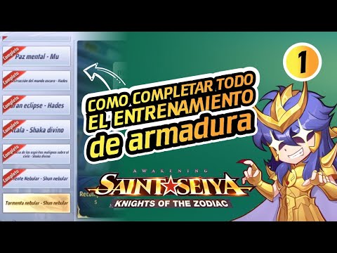 SALA DE ENTRENAMIENTO DE ARMADURA 1 - SAINT SEIYA AWAKENING