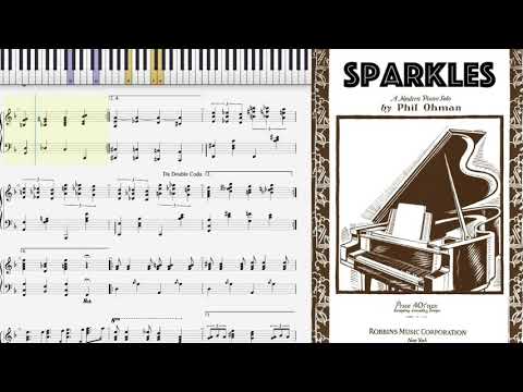 Sparkles by Phil Ohman (1935, Novelty piano solo)