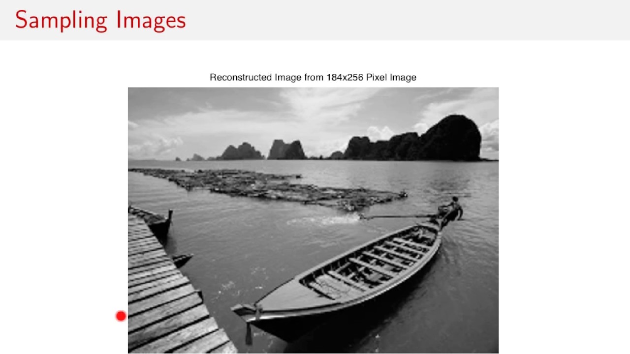 Sampling Signals Part 3 (3/4) - Image Downsampling and Reconstruction in Matlab