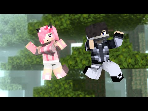 LOVE STORY TUTU FIRST MEET APHMAU'S FRIEND KC AND ZANE DATE  -MINECRAFT ANIMATION #shorts