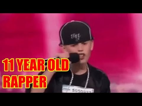 CJ Dippa:11 Year Old Rapper America's Got Talent 2010 Audition｜GTF