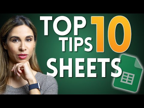 10 Google Sheets Tips You DON'T Want to Miss