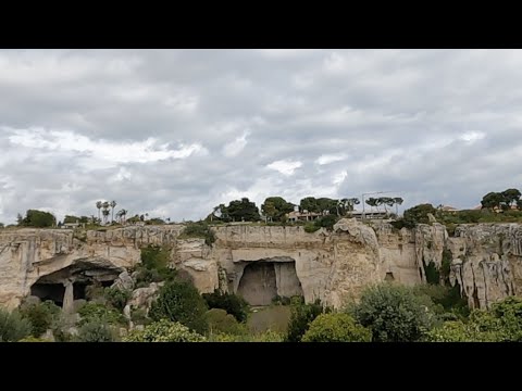 Neapolis Archaeological Park in Syracuse, Sicily, Italy