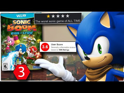 I forced myself to play SONIC BOOM: RISE OF LYRIC