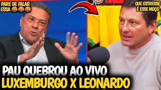 🚨DEU RUIM PRO LUXEMBURGO! CLIMA SAI DO CONTROLE AO VIVO E LEONARDO AMASSA| VEJA