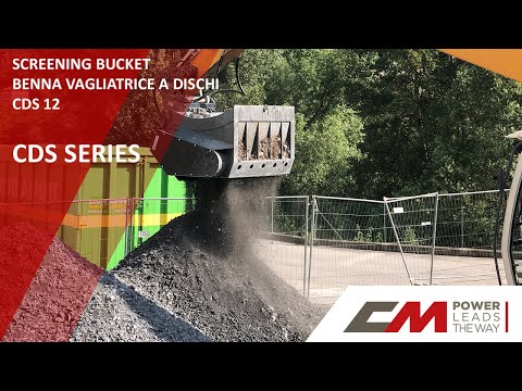 Godet cribleur broyeur CDS 12_3