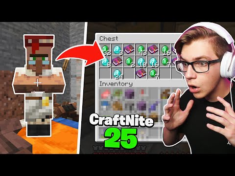 CraftNite: Episode #25 - I BROKE The Server with this Trade...