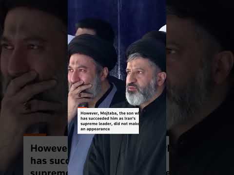 Video Thumbnail: Three sons of Iran's slain leader attend funeral
