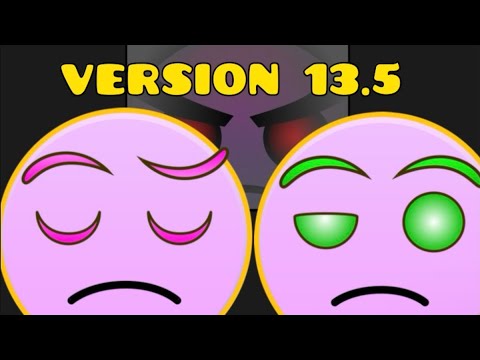 Geometry dash custom difficulty face(Version 13.5)(Fan Video)