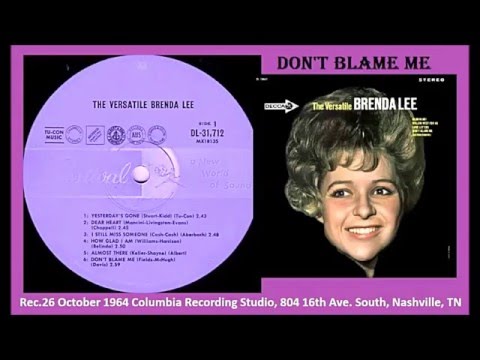 Don't Blame Me video