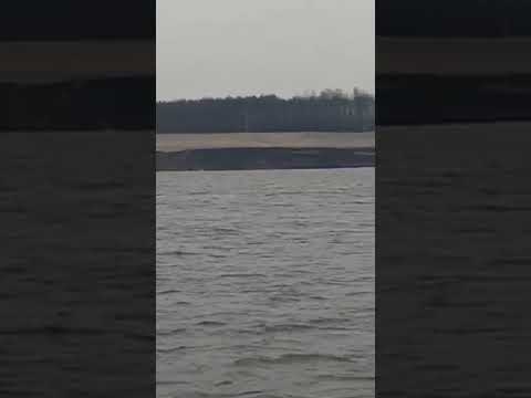 Hochkippenabsturz am Knappensee Hoyerswerda am 12.03.21