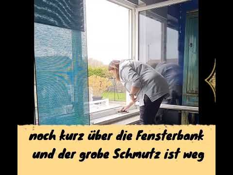 Fensterreinigung mit Window & Wonder / Speedy & Mikropad / Softclean von proWIN ♡