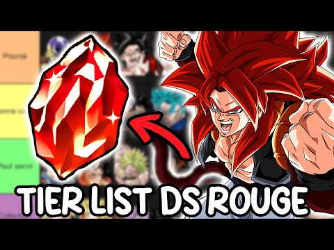 Qui choisir avec vos DS rouge ? Tier list complète | Guide Dokkan Battle