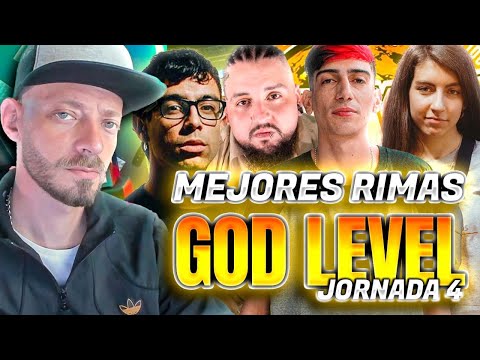 DTOKE REACCIONA A Las MEJORES RIMAS de la GOD LEVEL GRAND SLAM! | Fecha 4