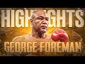 BEST PUNCHER OF ALL TIME! George Foreman HIGHLIGHTS & KNOCKOUTS | BOXING K.O FIGHT HD