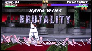 preview picture of video 'Mortal Kombat Trilogy:  Gameplay Sub-Zero'