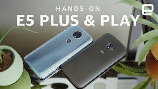 Motorola Moto E5 Plus and Motorola Moto E5 Play Hands-on