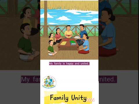 Family Unity - English short story for kids