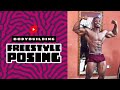 Bodybuilding freestyle posing #posing #shorts
