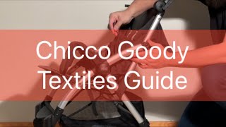 Chicco Goody: How to Remove / Mount the Seat Fabrics