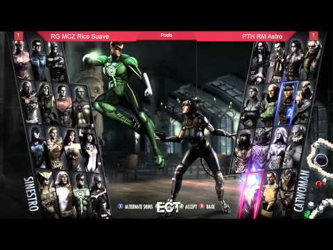 Injustice ECT2014 RG MCZ Rico Suave vs PTH RM Astro