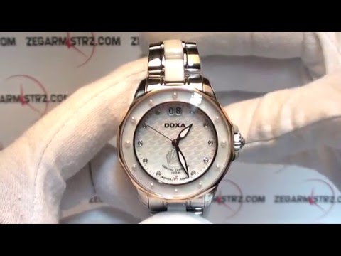 Doxa Oceanelle Treasure Diamonds   D151RMW   www.zegarmistrz.com