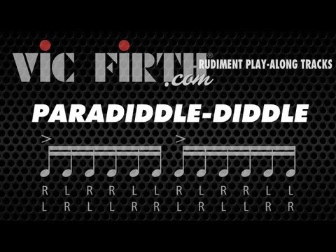 Paradiddle-diddle: Vic Firth Rudiment Playalong
