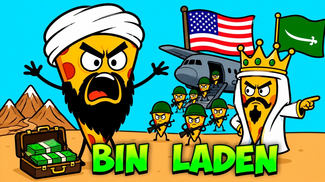 Osama Bin Laden - De Amigo de Estados Unidos a enemigo