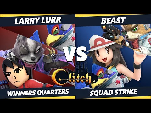 Glitch Konami Code Squad Strike Winners Quarters - Larry Lurr Vs. Beast SSBU Ultimate Tournament