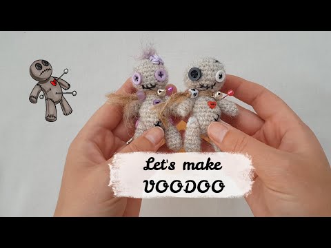 Make voodoo doll for Halloween