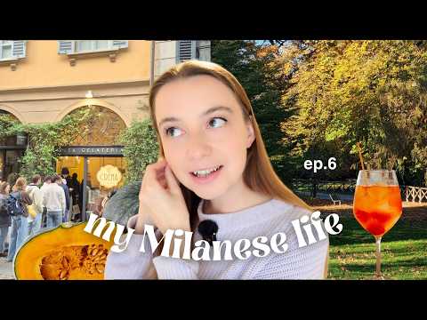 Com'è vivere in ITALIA 🍂 Vlog di Milano: studio, supermercato italiano, ricetta autunnale