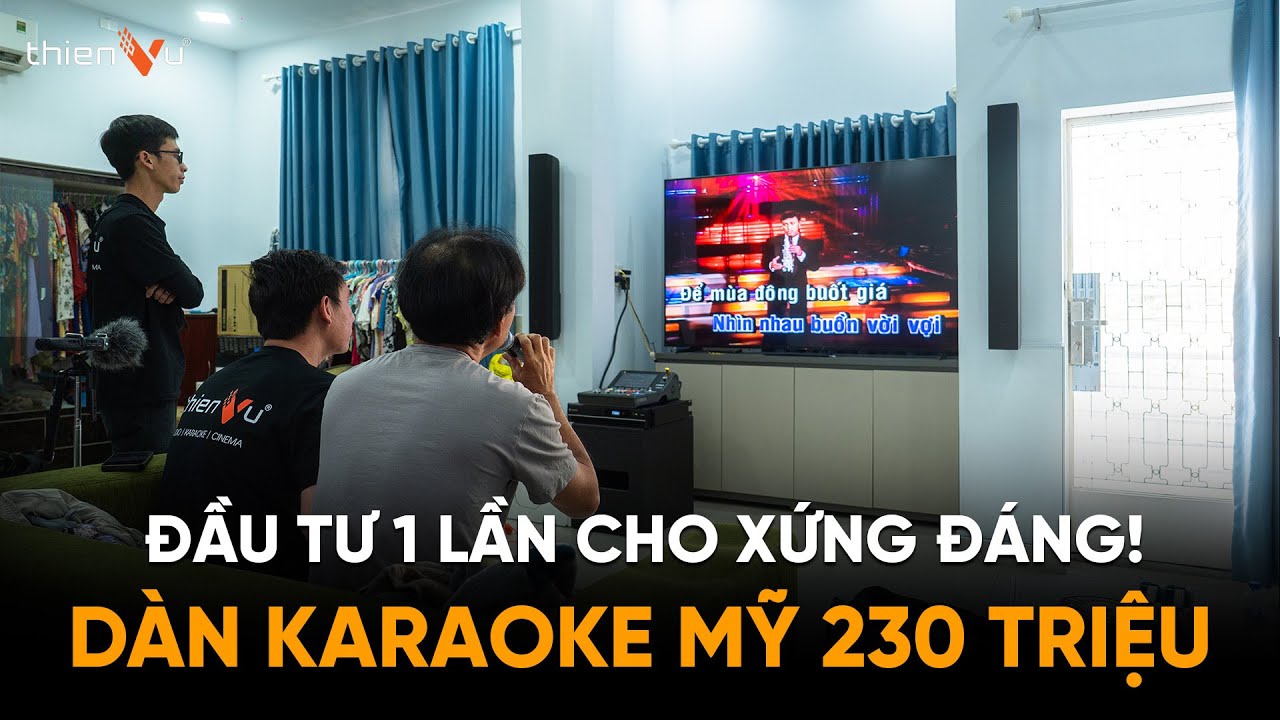 Dàn Karaoke Cao Cấp Electrovoice LRC-1100 TVA1192025 - Video 8