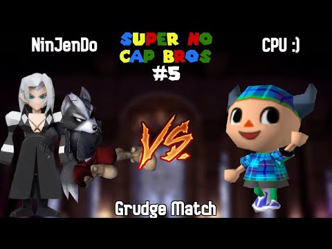Super No Cap Bros 5 - Grudge Match - Ninjendo vs CPU :)