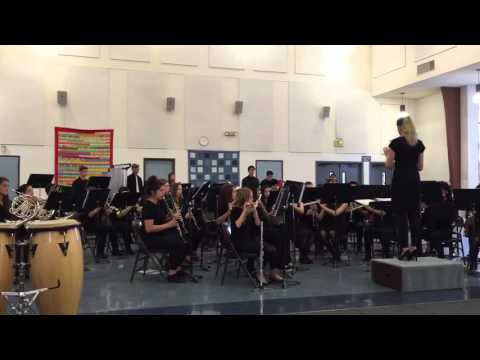 Turlock Jr. High Symphonic Band - West Highlands Sojourn Mvt. 1