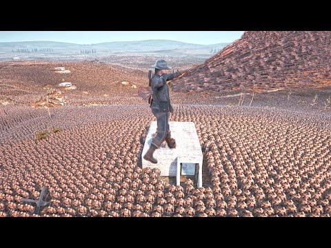 1 FULLAUTO ARCHER  VS 1 MILLION ORCS  - Ultimate Epic Battle Simulator 2