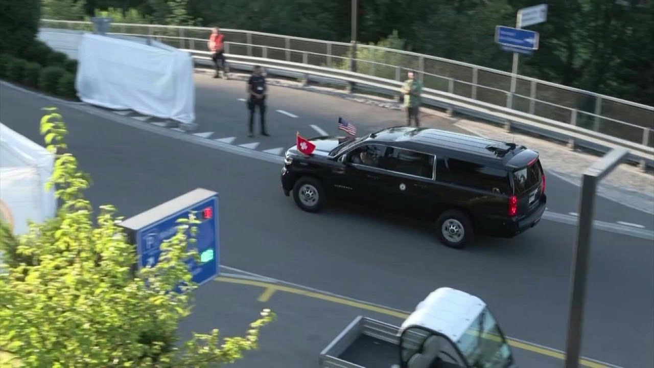 Video | Vice President JD Vance arrives for US-Iran talks in Switzerland | AFP