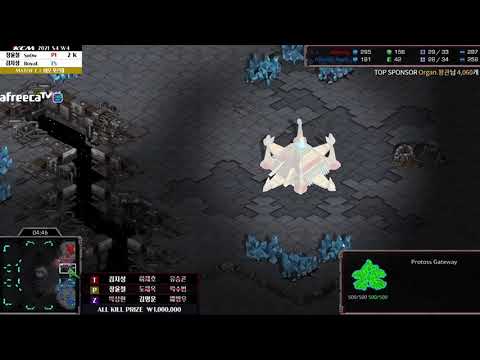 KCM Race Survival 2021 Season 4 Week 4 Set 7 | Starcraft Commentary | Map New Forte