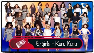 E-girls - Kuru Kuru  - Sub Español