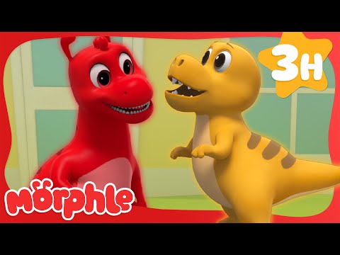Dino Morphle vs Real Dinosaur 🦕 My Magic Pet Morphle | Morphle Dinosaurs 🦕 Cartoons for Kids