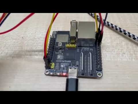 ESP32-P4 + RA8875 TFT Display Finally Working! USB Keyboard & Webserver Tests