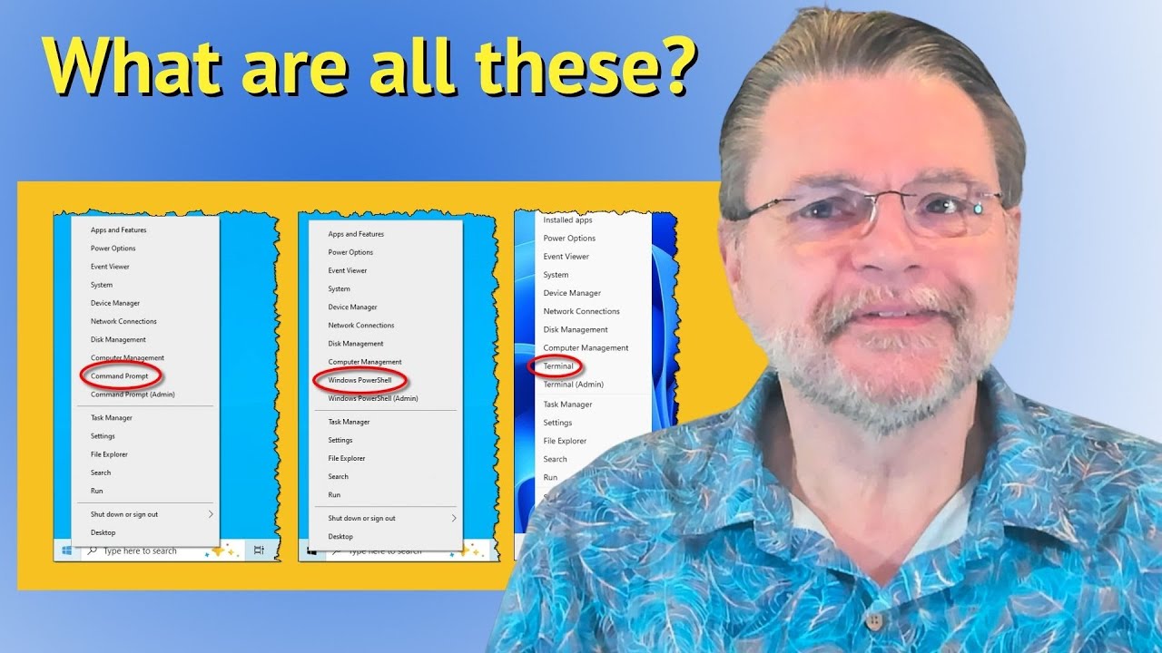 Command Prompt? Power Shell? Terminal? What’s the Difference? Which Do I Want?